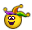 Fasching Smilies (23) Smiley – Fasching